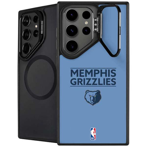 NBA Memphis Grizzlies Standard - Light Blue Galaxy S25 Ultra Kickstand Case